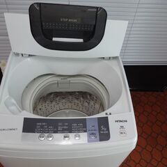 ID 985069 洗濯機 日立5.0Kg 2016年製 NW-5WR