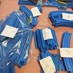 千川駅出口または改札で引き渡し＞プラレール レール各種85本、鉄橋