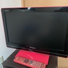 【お取引中】SHARP  AQUOS 液晶テレビ　19インチ