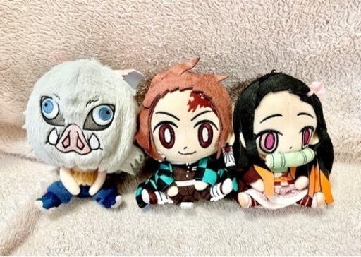 鬼滅の刃 ぬいぐるみ　3点セット