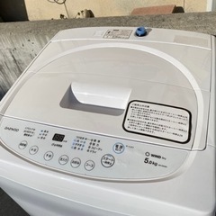 DAEWOO 2018年製 洗濯機 5K 一人暮らし 学生 単身...