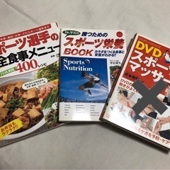 書籍  スポーツ栄養•食事メニュー