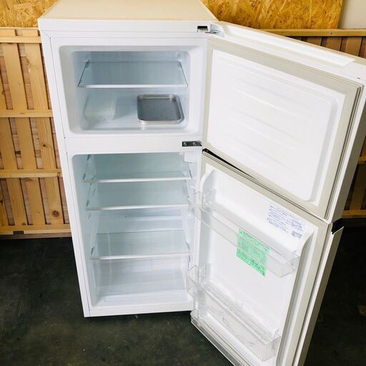 【Hisense】ハイセンス ノンフロン冷凍冷蔵庫 冷蔵庫 容量120L 冷蔵室29L 冷蔵室91L HR-B1202 2021年製.