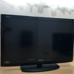 テレビ　SHARP  LC-32V5 黒　32インチ