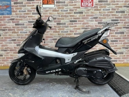 【超低走行♪カウル破損無！外装ツヤピカ美車♪セル1絶好調】 PGO G-MAX 200 爆速スクーター【動画有】検）125 150 220 ALLORO アッローロ