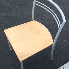 スチールパイプ椅子【無印良品】