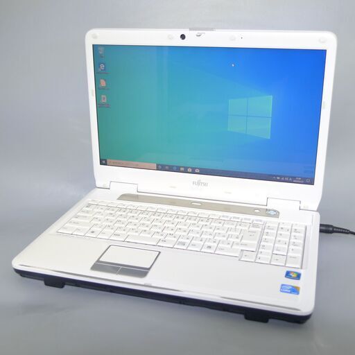 新品高速SSD Wi-Fi有 ノートパソコン 15.6型 富士通 AH550/5A 中古良品 Core i5 4GB DVDRW 無線LAN WiFi webカメラ Windows10 Office