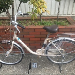 (chariyoshy 出品)24インチ　オートライト付き自転車...