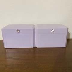 引き渡し者決定　2個セット　小物収納　ボックス　箱　収納　宝箱　...