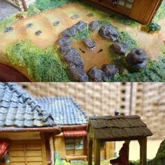 ○難あり○ となりのトトロ ライトアップジオラマ 草壁家 スタジオ