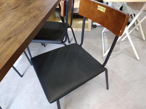 ダイニングテーブル5点セット（椅子×4） クリーニング済　管理番号72901