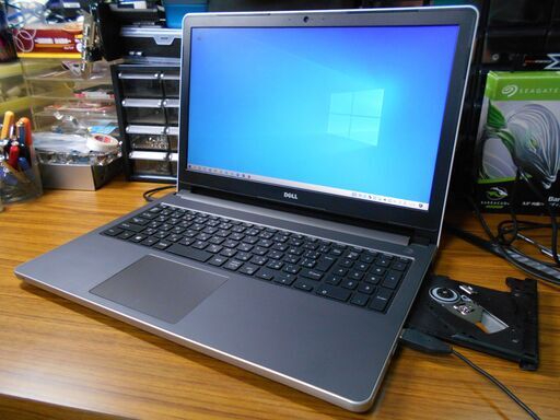 ノートパソコン DELL Inspiron 15 5000シリーズ Windows10 64Bit メモリ8GB SSD256GB Office2016付  [取引中]
