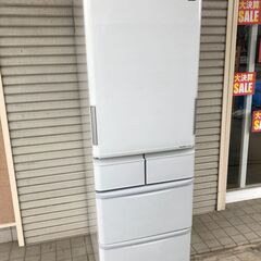 決算大特価！！シャープ 冷蔵庫 プラズマクラスターSHARP SJ-PW42X-W