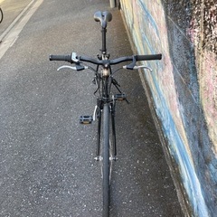 アルミフレーム❗️クロスバイク整備完了！