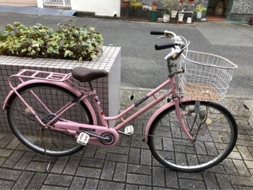 ピンクの可愛い自転車 Star 苦楽園口の自転車の中古あげます 譲ります ジモティーで不用品の処分 ピンクの可愛い自転車 Star 苦楽園口の自転車の中古あげます 譲ります ジモティーで不用品の処分
