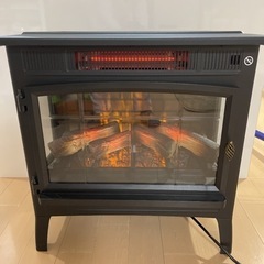 QVCジャパン　暖炉型電気温風機