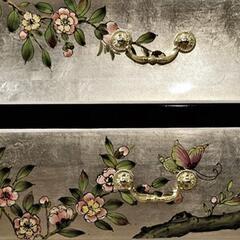 定価325000円　銀箔チェスト　ココシャネルも夢中になったシノワズリ　大容量　120*87.5*46㎝