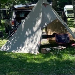 メルカリ商談中　フィールドア　ワンポールテント　T/C400