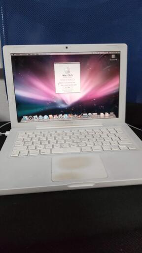 【値下げしました】【paypay可】apple MacBook early 2008 MB403J/A バッテリー交換済み