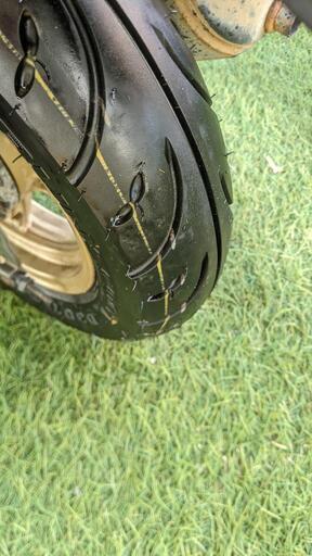 ホンダ z4 Z4 Dio DIO タイヤ前後新品 原付 整備品