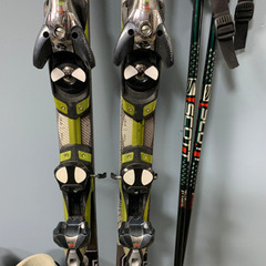 SALOMON サロモン CROSSMAX09 カービングスキーセット 板170cm ブーツ28cm ストック付