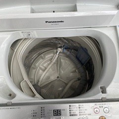 洗濯機　2017年製　パナソニック