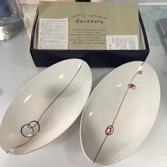 【新品】sinzan (深山窯)ちょっと素敵な楕円組皿　美濃焼　...