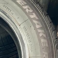 🌞195/65R15⭐ミニバン専用！ノア、ヴォクシー、ウィッシュ、ストリーム、セレナ等に！バリ山！美品！OVERTAKR製サマータイヤ入荷しました🌞