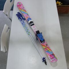 KAZAMA スキー板：116ｃｍ ストック付き【モノ市場 東海...