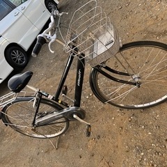 中学校　通学用自転車