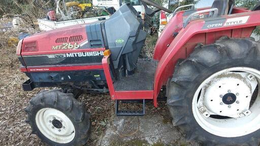 三菱MT266 ロータリーつきトラクター
