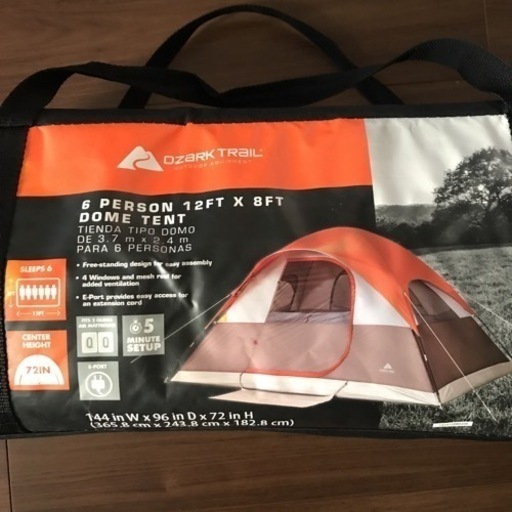 6名用　簡単セットアップ　テント