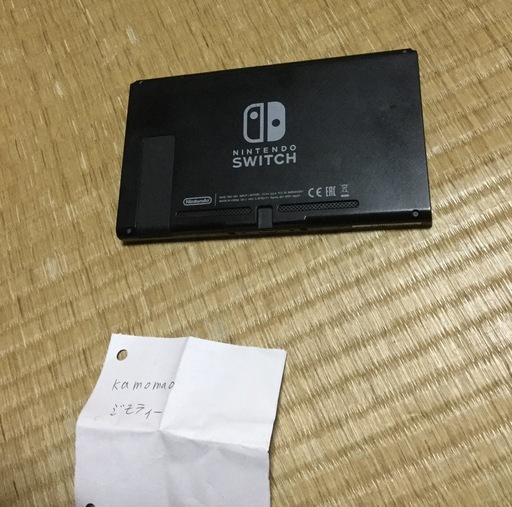 初代switch 本体のみ ジャンク扱い キャンセルの為再出品