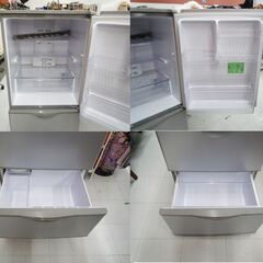 冷蔵庫 255L 2012年製 3ドア AQUA AQR-261A シルバー 200Lクラス ノンフロン冷凍冷蔵庫 キッチン家電 アクア 苫小牧西店 - 苫小牧市