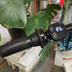 ブリヂストン子供乗せ電動自転車　ビッケ モブdd ブルーグレー