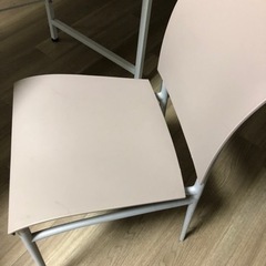 カッシーナ折り畳み椅子6脚セットの画像