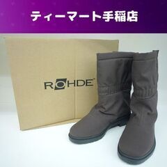 未使用品 ロイデ ブーツ レディース 約23.0～23.5cm ...