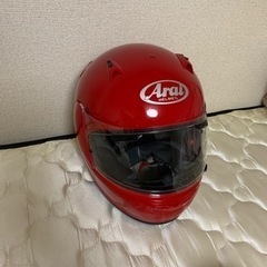 【ネット決済・配送可】バイクヘルメット(アライ)