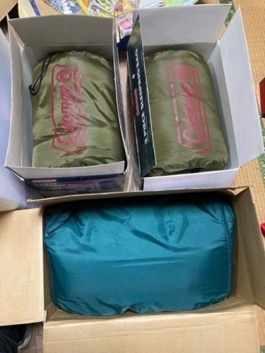 寝袋　3つ