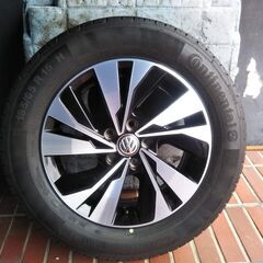 夏１本 VW ポロ純正【点検OK】ワーゲン AW ポロ POLO フォルクスワーゲン VW純正【~100％ 富山】185/65R15 コンチネンタル 2020年 中古