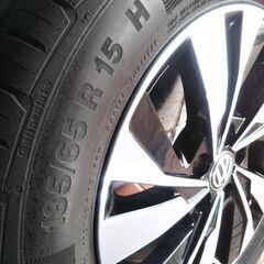 夏１本 VW ポロ純正【点検OK】ワーゲン AW ポロ POLO フォルクスワーゲン VW純正【~100％ 富山】185/65R15 コンチネンタル 2020年 中古