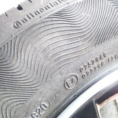 夏１本 VW ポロ純正【点検OK】ワーゲン AW ポロ POLO フォルクスワーゲン VW純正【~100％ 富山】185/65R15 コンチネンタル 2020年 中古