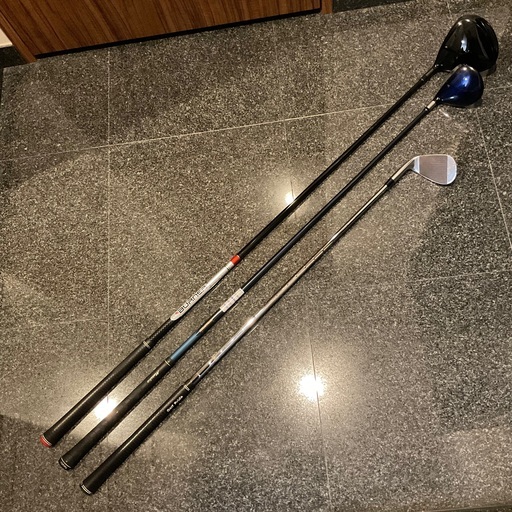 ゴルフ 美品❗️ドライバー、5W、アプローチウェッジ 3本セット 