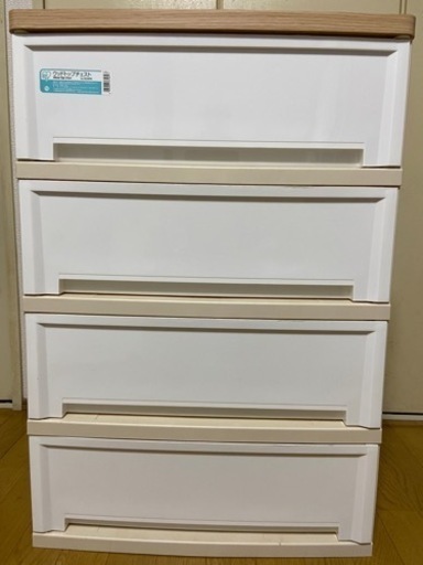 ウッドトップチェスト　アイリスオーヤマ