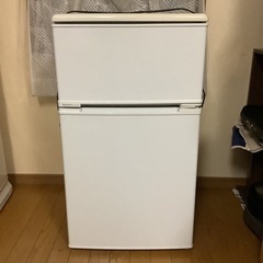 2012年製　88L  単身用　モリタ　ノンフロン冷凍冷蔵庫　福...