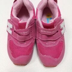 子供靴⑤ 16cm ピンク キッズシューズ ホーキンス