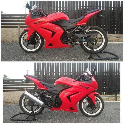カワサキ Ninja250r 始動動画あり