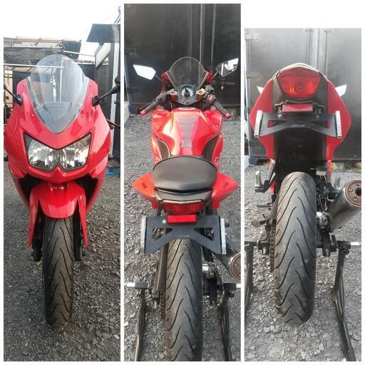 カワサキ Ninja250r 始動動画あり