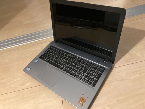テレワーク用ノートパソコンASUS VivoBook F541UA 15.6型 + SSD250GB (外付け）