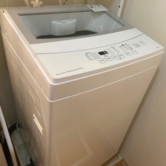 【無料】洗濯機　一人暮らし　6kg 2019年製